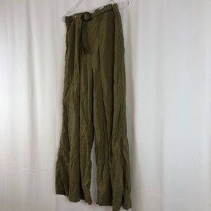 Monki wide leg wrap pants S